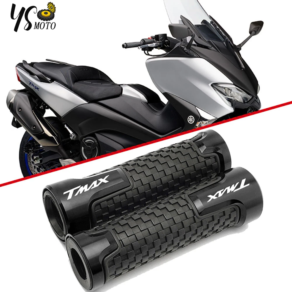 

For Yamaha TMAX 500/530 TMAX530 2017-2020 2021 7/8" 22mm Motorcycle Accessories Anti-Skid Handle ends Grips Bar Hand Handlebar