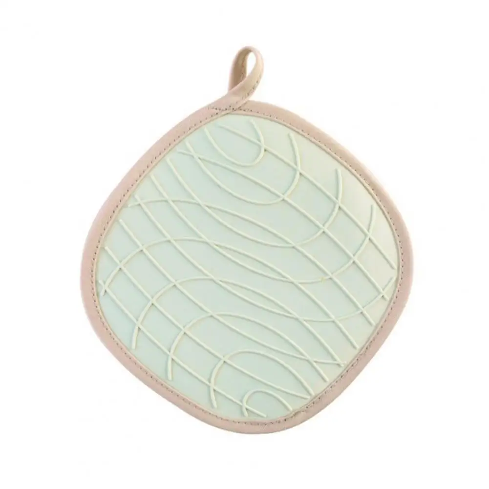 Silicone Grip Heat Pad Silicone Insulation Pad Pot Holders Set Non slip Heat Resistant Potholders