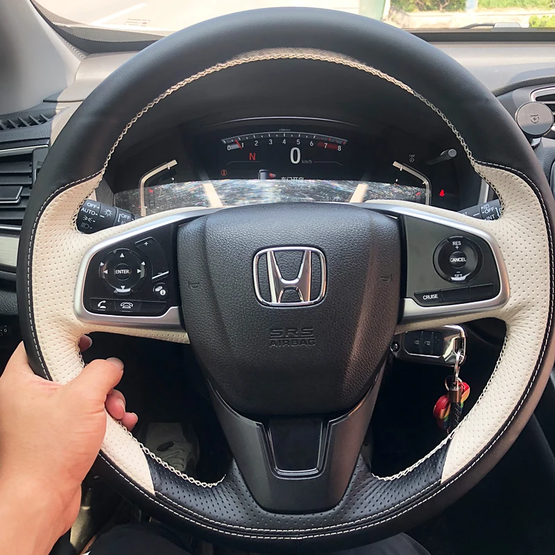 2pcs Carbono Apariencia Del Volante Del Automóvil Cubierta | Cuotas sin interés