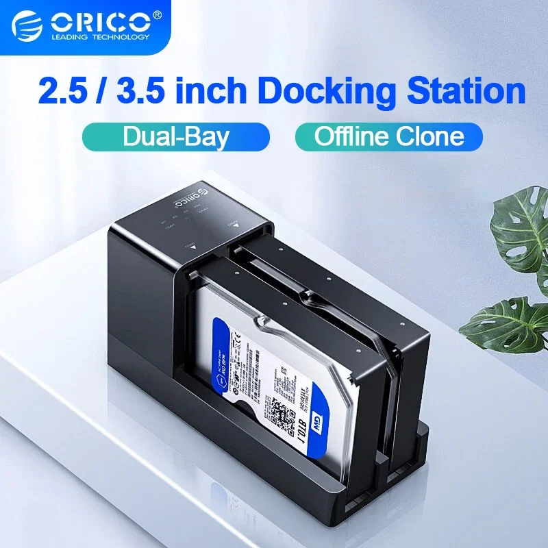 

Док-станция ORICO для жестких дисков 3,0/2,5 дюйма, USB 3,5