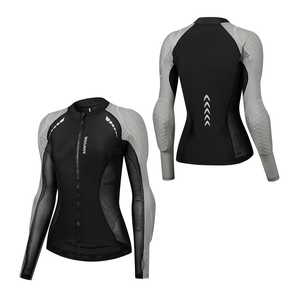 여름 여성용 오토바이 재킷 바디 아머 CE 인증 여름 다운힐 모토크로스 라이딩 의류 보호 레이싱 반사복