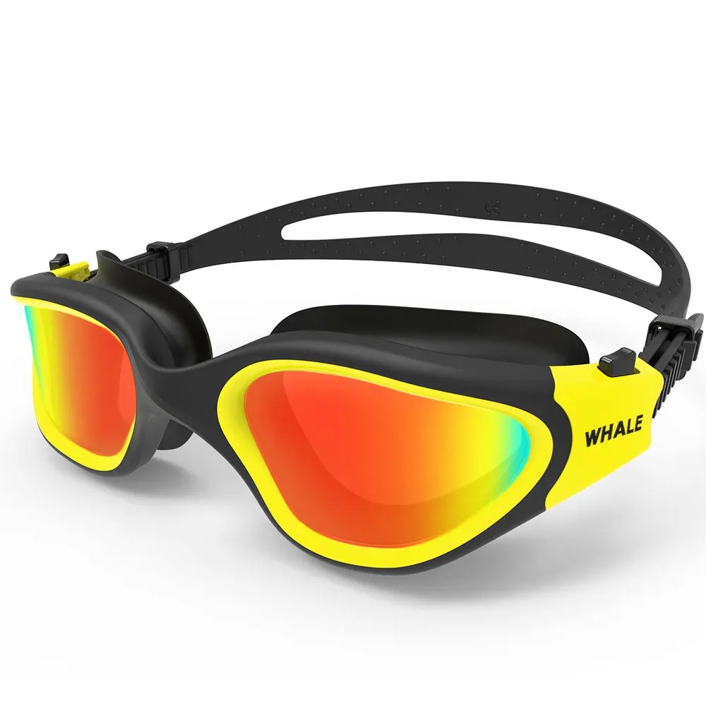 Set Occhialini Da Nuoto Con Cuffia, Tappi Naso/Orecchie E Scatola – Protezione UV E Antiappannamento