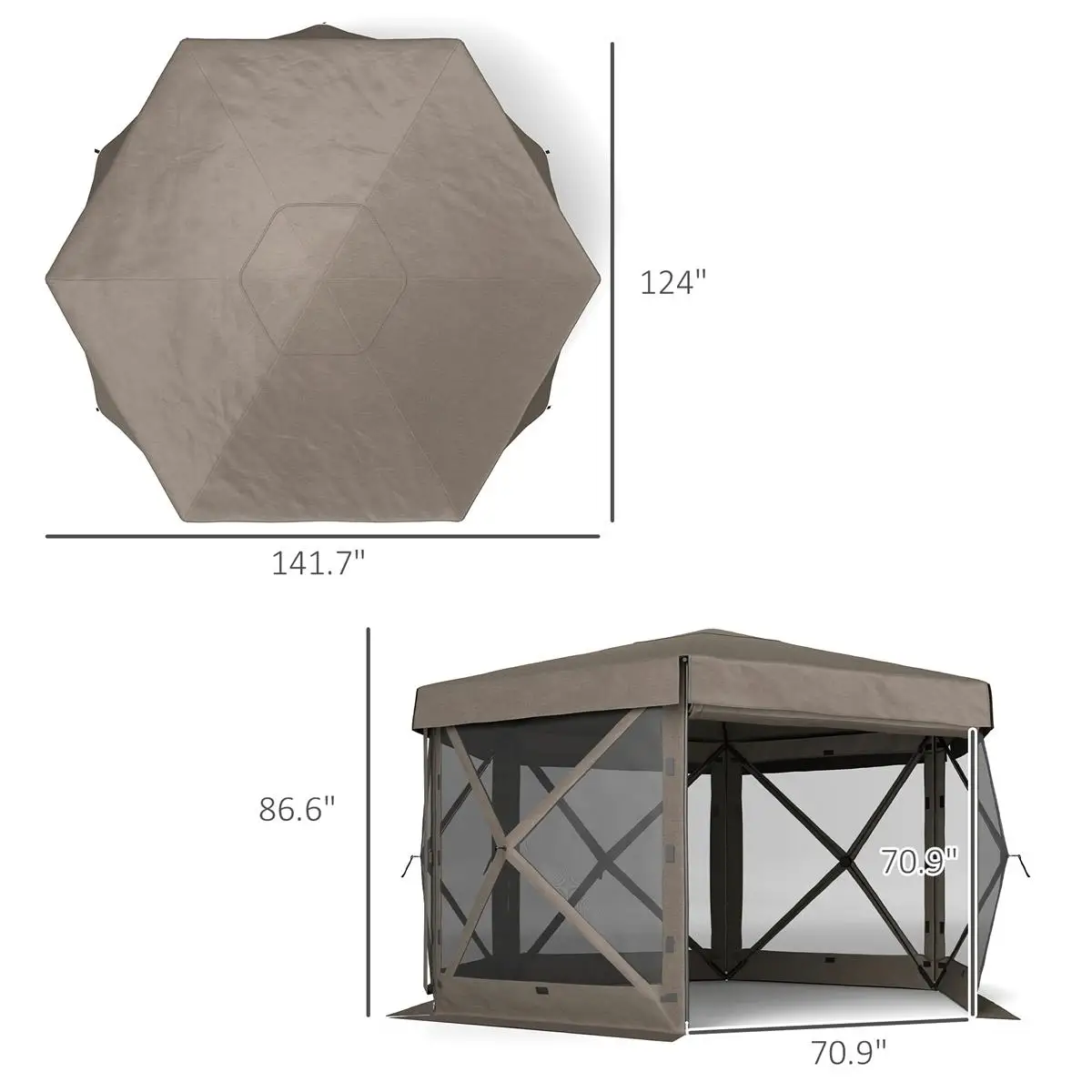Durable Pop-Up Gazebo 6