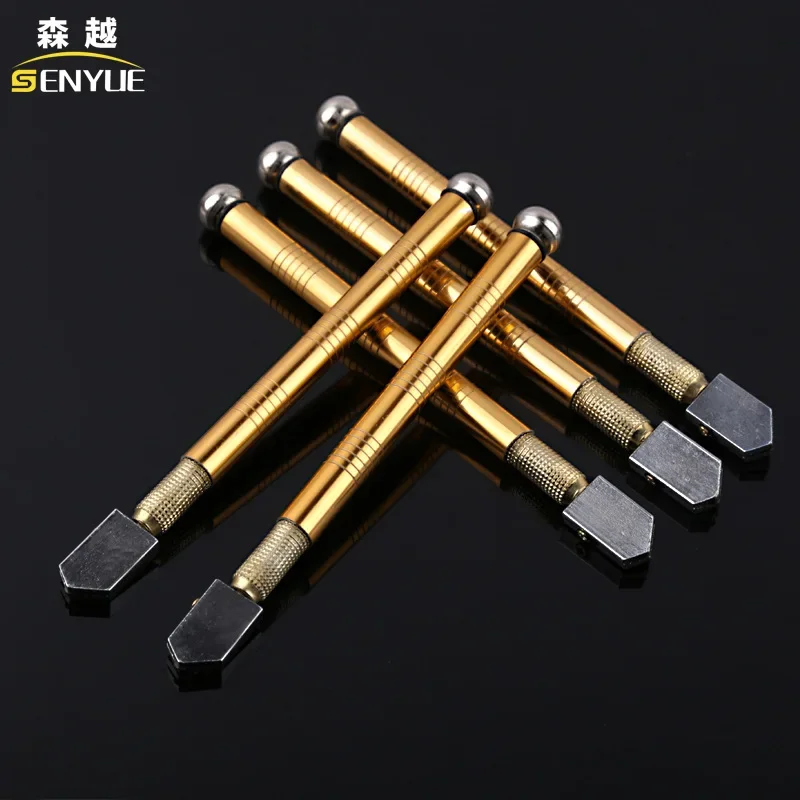Roller glass knife metal pen holder diamond glass knife cutting tool stained tools cortador de vidrio ferramentas manuais