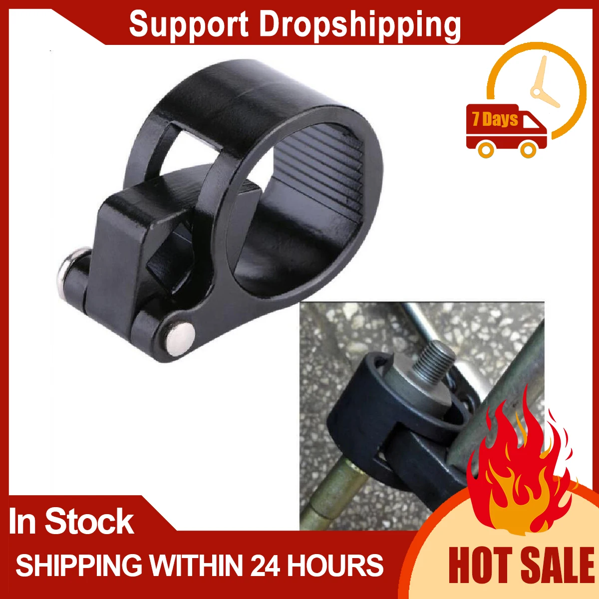 Universal Inner Tie Rod End Tool 27 42mm/1.1 1.7in Steering Tie Rod