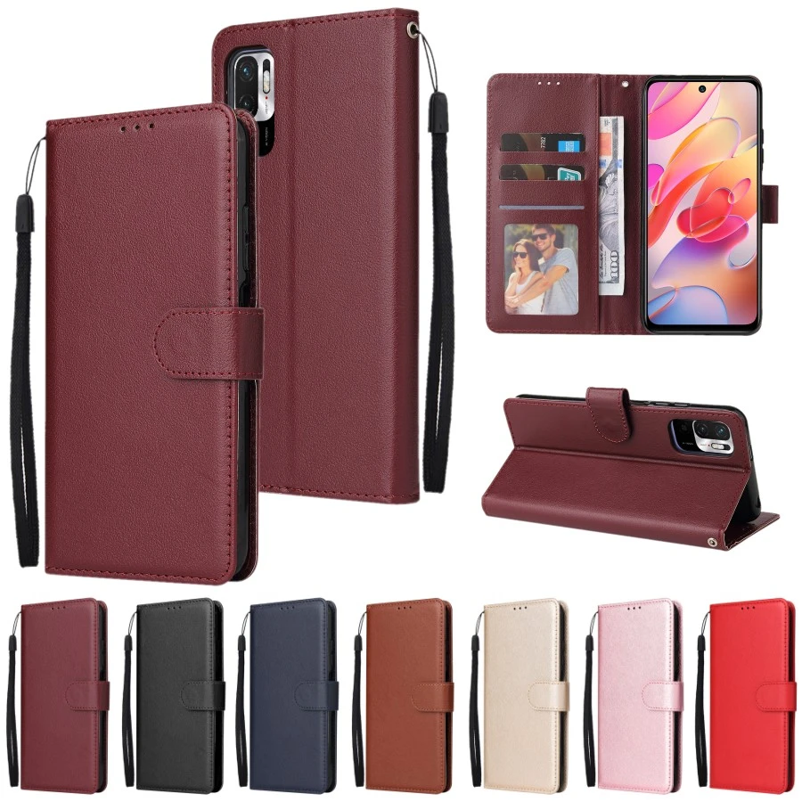 Flip Wallet Case For Xiaomi Redmi 10C 9 9A 9C 9T 8 8A 7 7A Note 11 Pro 11S 10 Pro 10S 9 Pro 9S 8 Pro 8T 7 Pro X3 F3 Leather Case