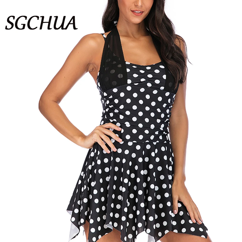  ÷  6XL Swimdress ī Ʈ Two Piece  Skrit   Ȧͳ Bow-Knot Beachwear 