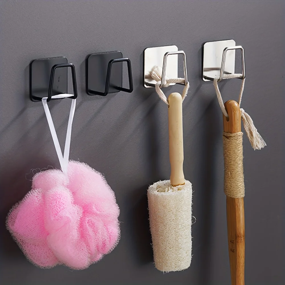 1/2pcs Stainless Steel Sink Sponge Rack For Sponge Steel Wire Ball Draining Paste The Inner Wall Of The Sink Kitchen Supplies 3