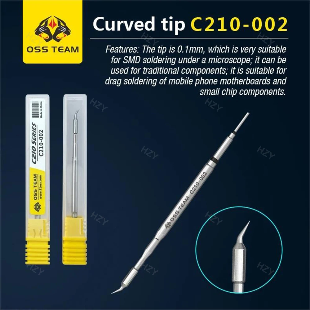 Soldering Iron Tip 2S Rapid Heating Core Efficient for JBC T210 T80 HS 02 Soldering Iron Tools Not Applicable C245