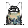 O-Oasis Rock Band Drawstring Bags Sports Backpack Gym Sackpack String Bag for Cycling 1