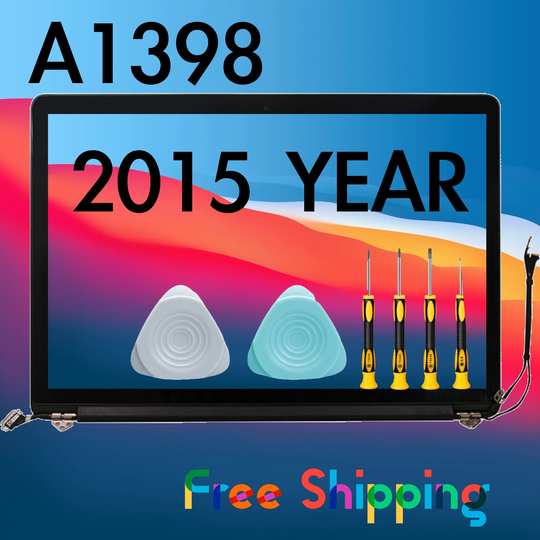 

New NEW for Macbook Pro 15'' Retina A1398 LCD Display Screen Assembly MJLQ2 MJLT2 Late 2015 Year 661-02532 Mid 2015 Year