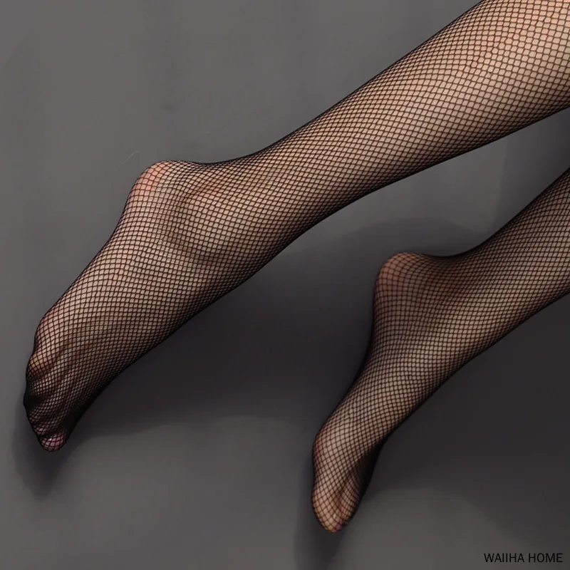 Fishnet Stockings Sexy Non-Slip Women Hollow Out Tight High Over Knee Lace Long Stockings