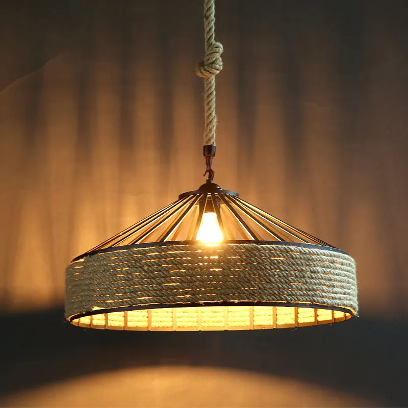 Lampada a sospensione vintage industriale Lampade a Soffitto retrò appendere le luci lampadario in ferro stile, per soggiorno sala da pranzo ristorante bar cantina 4xE27 (senza lampadina