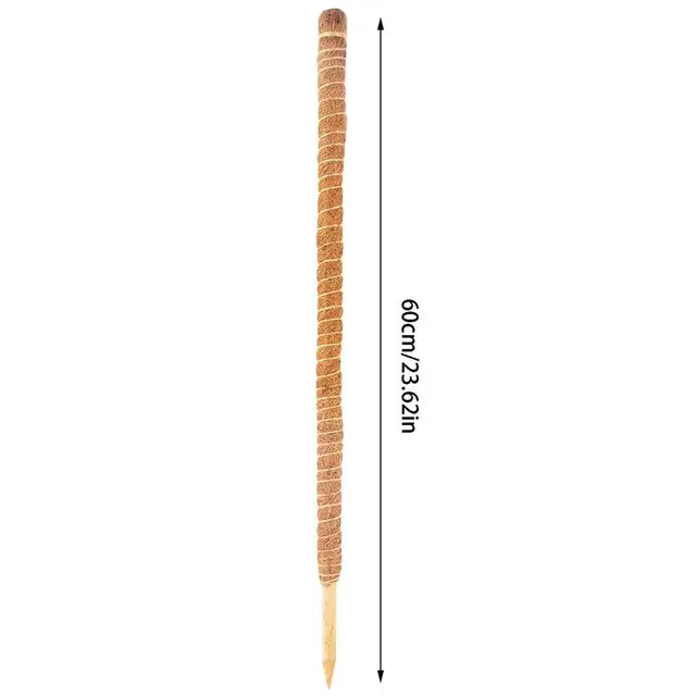 Hajlítható Coco Coir Növényi Tartó Tét Hegymászó Meghosszabbítás A Monstera Plant Pole -Hez Beltérihez - Image 6