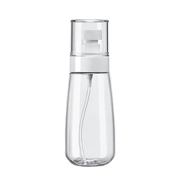 Compact Refillable Fine Mist Spray Bottle for Hair, Face, and Plants, 30ml (Clear)