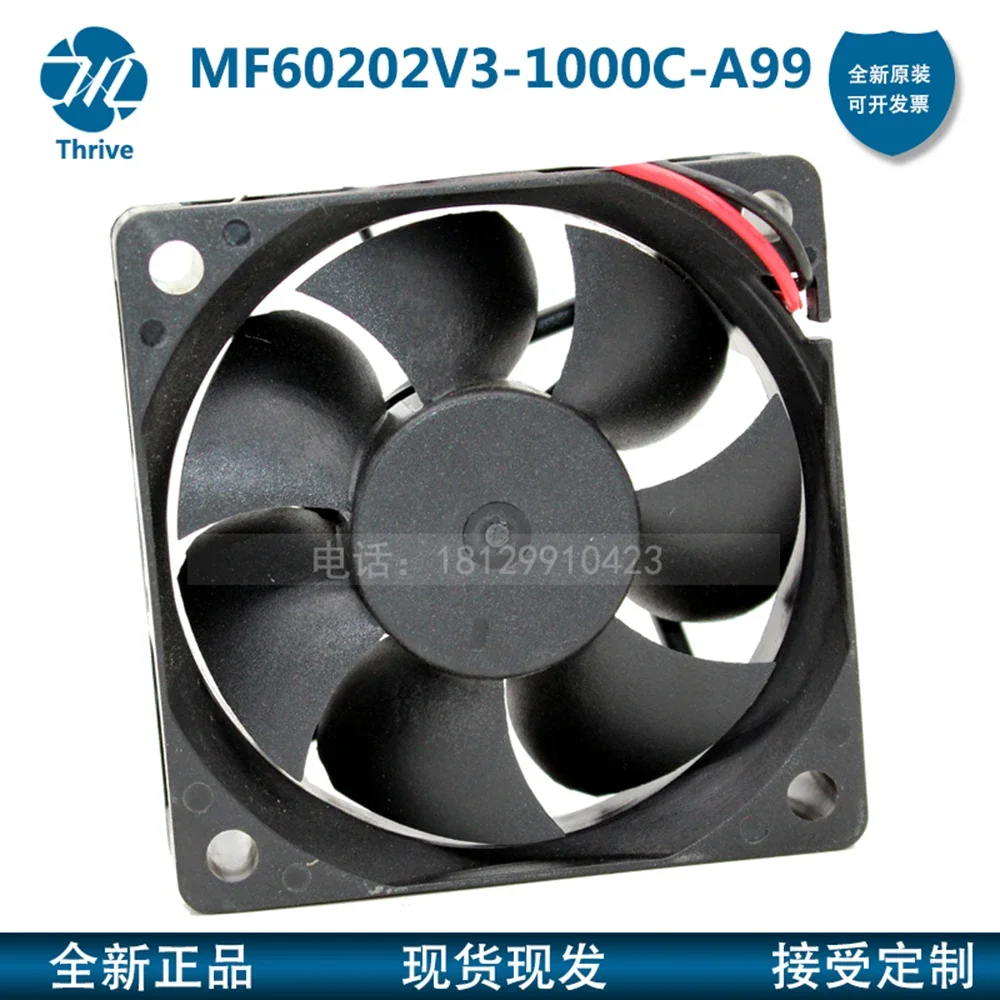 MF60202V3-1000C-A99 New For Sunon 6CM Fan 6020 DC24V 6cm Fan Ultra-Quiet Fan 60X60X20MM