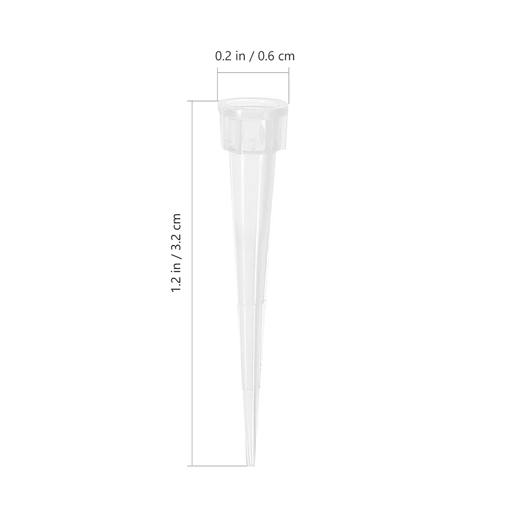 Plastic Flower Tube 50pcs Flower Stems Tube Holder Plastic Fresh-Keeping Plant Nutrition Tube