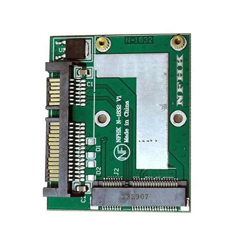 노트북 미니 PCIE SSD 확장 카드 mSATA SSD 2.5인치 SATA3 변환 어댑터