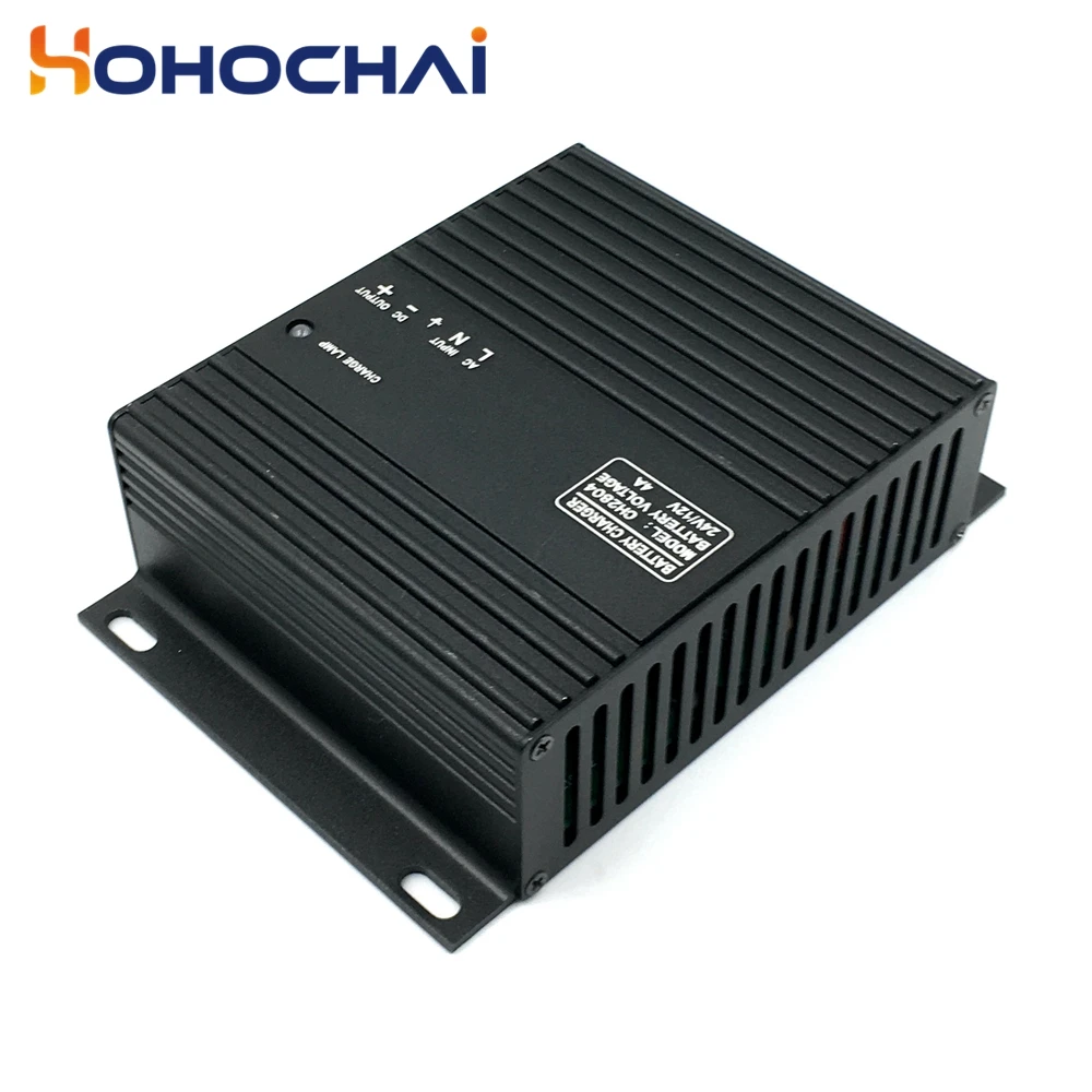 CH2804 4A Auto Change 12V to 24V Generator Intelligent Battery Charger Genset Spare Parts images - 6