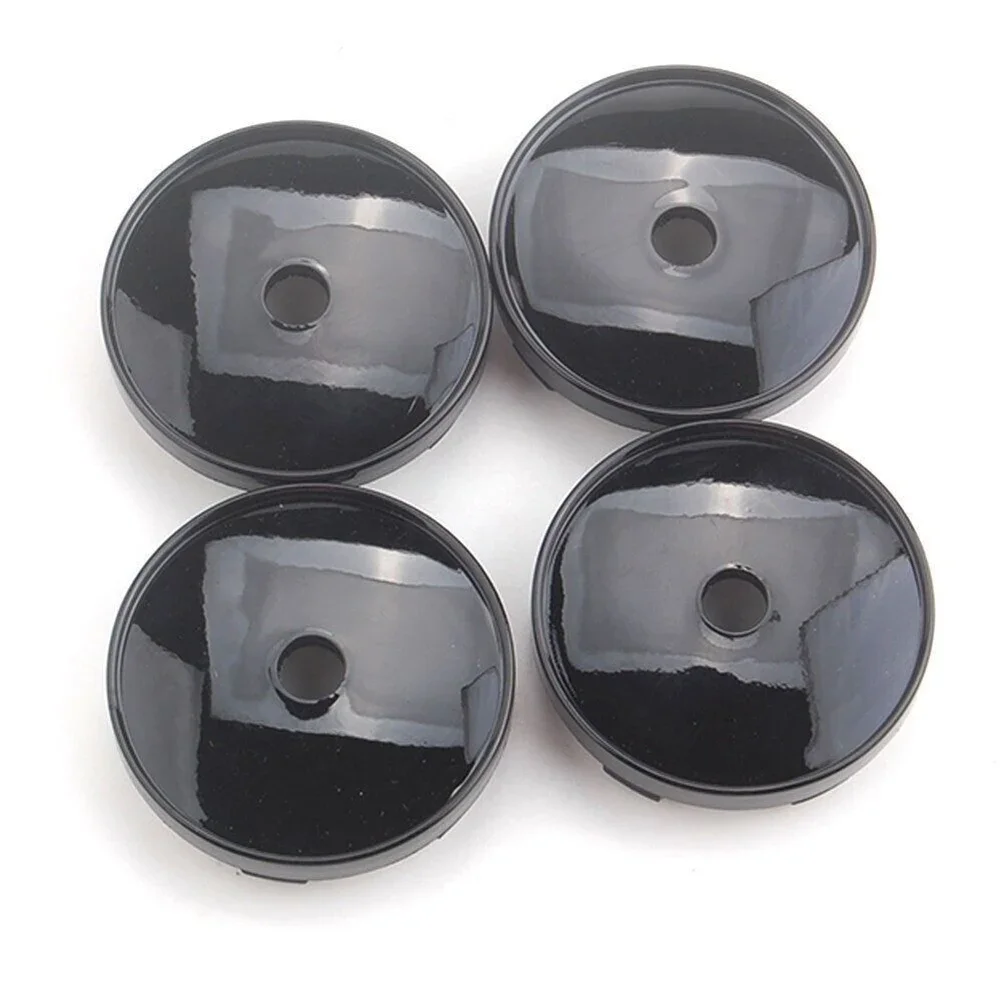 Wheel Center Caps 4 pcs Universal Car Blank Wheel Hub Center Cap 60mm Outside dia Rim Cover Auto No Logo Badge Car Wheel Rims Center Hubcap Cover