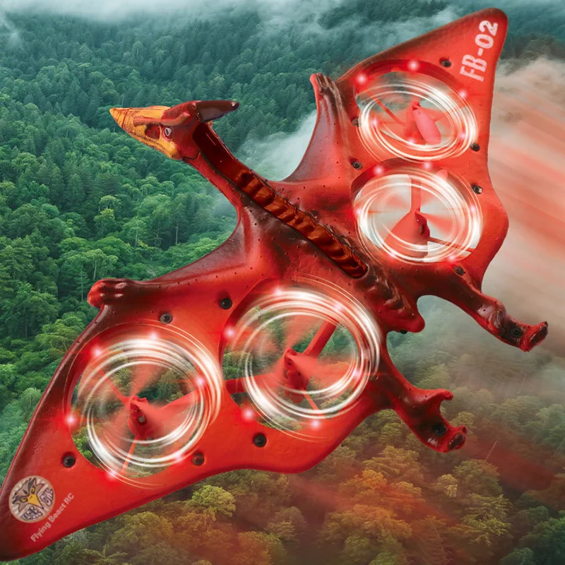 Avion RC Ptérosaure 2.4GHz 6 Canaux Gyroscope 6 Axes