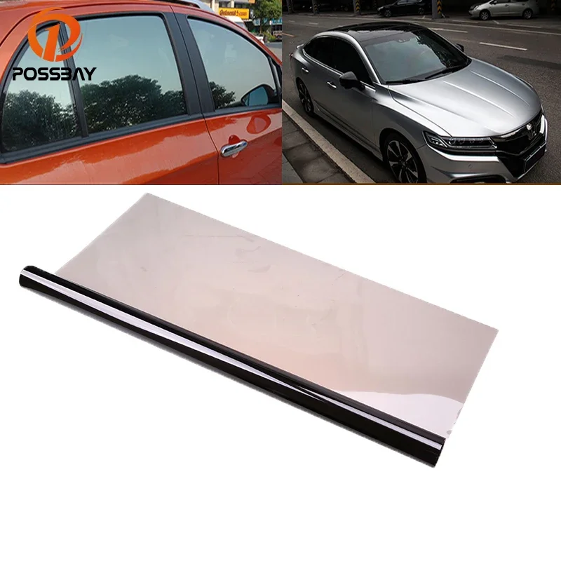 

VLT 50% Car Window Tint Film Foils Solar Protection UV-proof Home Glass Explosion-proof Window Tinting 0.5*6M Auto Accessories