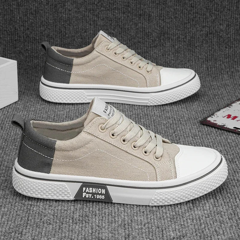 Men's Shoes Board Shoes Fashion Shoes 2024 Breathable Non-slip Men and Women's Casual Shoes Four Seasons Explosive Canvas Shoes 4