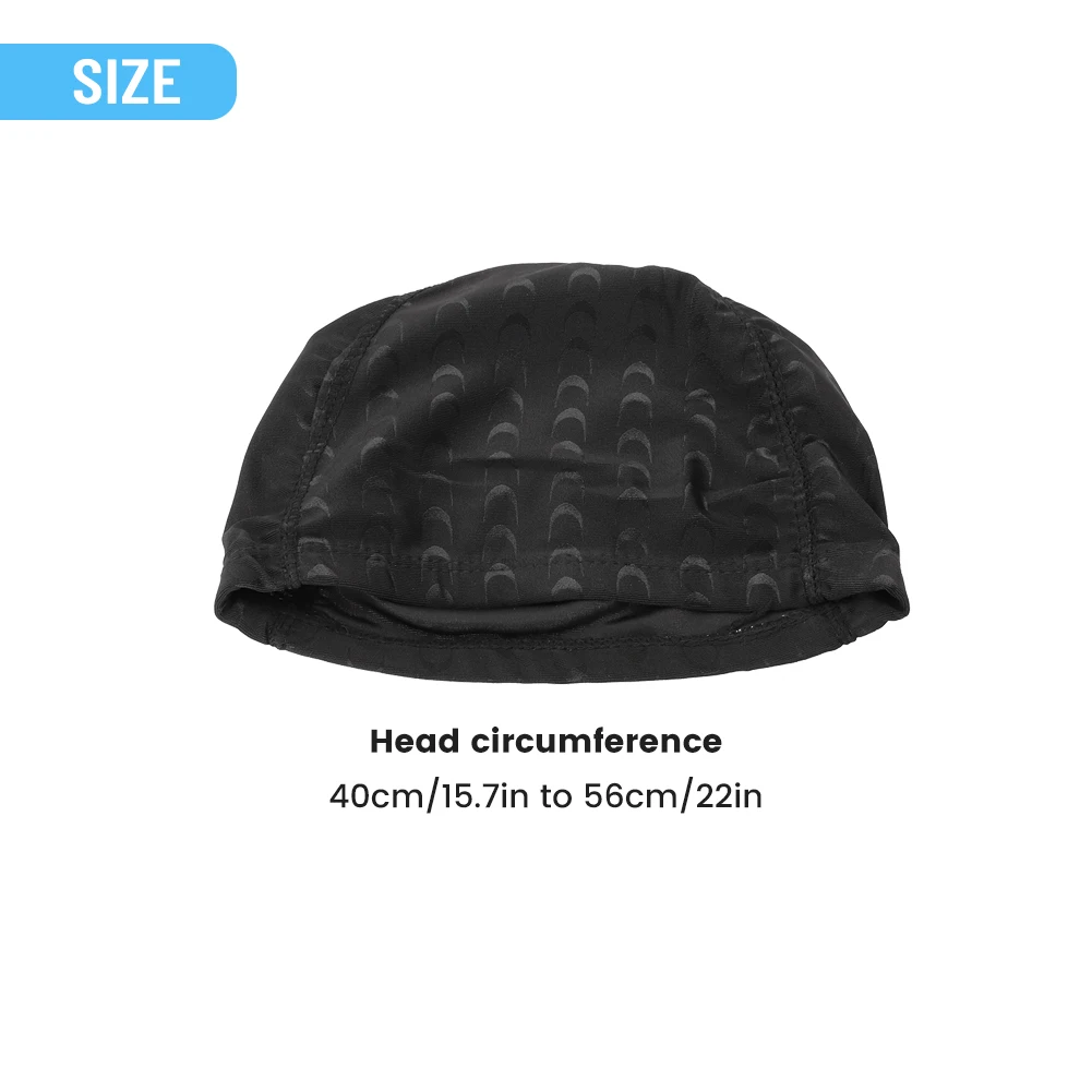 

Cap Swimming Hat High Comfort Lightweight 30g 40cm To 56cm Adult Universal Head Cover Portable Unisex Waterproof