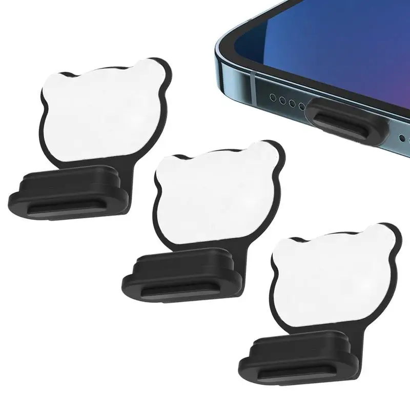 USB C Dust Plug Set of 3 Silicone Covers