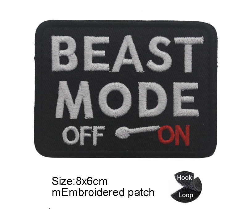 Personalized Alphabet Embroidery Patch - Fun Outdoor Bag Badge with Hook and Loop Attachment