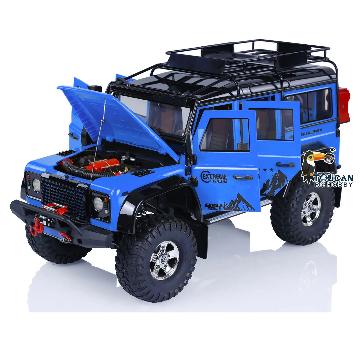 1/10 RC ũѷ ڵ 4x4 ε   P411   ġ 峭  