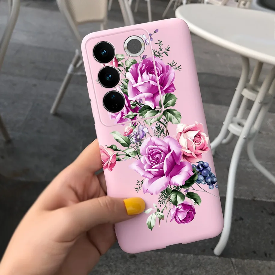 Fashion Candy Color Painted Soft Shell Back Cover Case