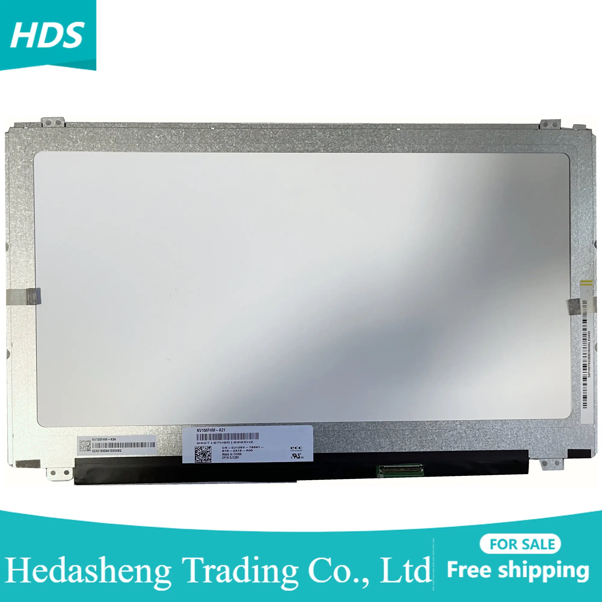 

NV156FHM-A21 DPN 0J125V ноутбук компьютер 1920 × 1080 40pins ЖК-экран 15,6 дюйма