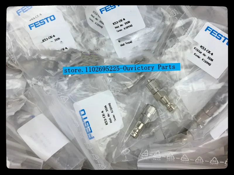 

Новая Оригинальная быстрая розетка FESTO KS3-CK-4 3326, 4 шт.