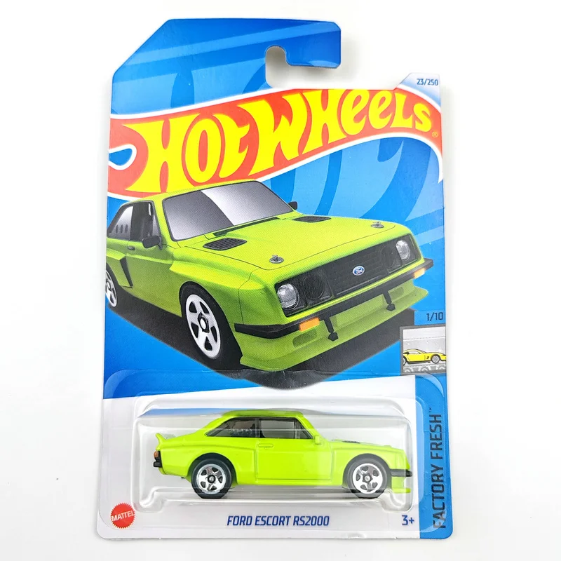 

2024-23 Hot Wheels Cars FORD ESCORT RS2000 1/64 Metal Die-cast Model Collection Toy Vehicles
