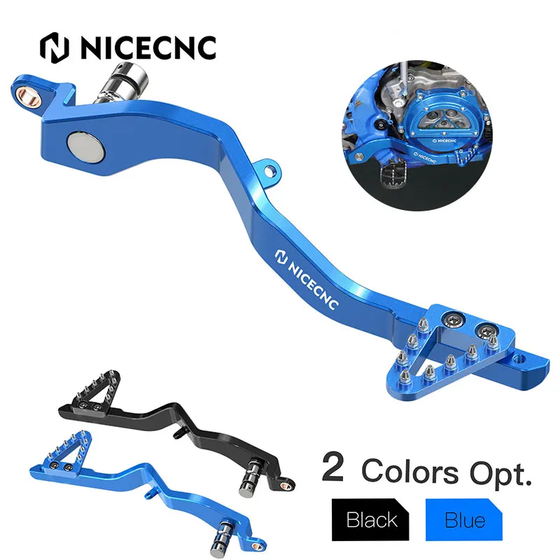 

NICECNC For Yamaha YZ85 YZ 85 2002-2023 2022 2021 Rear Brake Pedal Arm Lever Brake Saver Adjustable Step Tip Motocross Aluminum