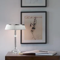 Lampe de Table moderne lampe de bureau en cristal lampes sur pied nordiques salon Luminaria lampes déco salon W30CM H42CM 4