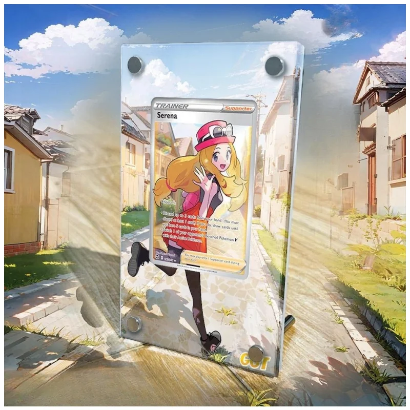 

Pokemon Self Made PTCG Extended Picture Card Brick Serena NEW Styles Acrylic Anime Game DIY Protective Case Does No Include Card