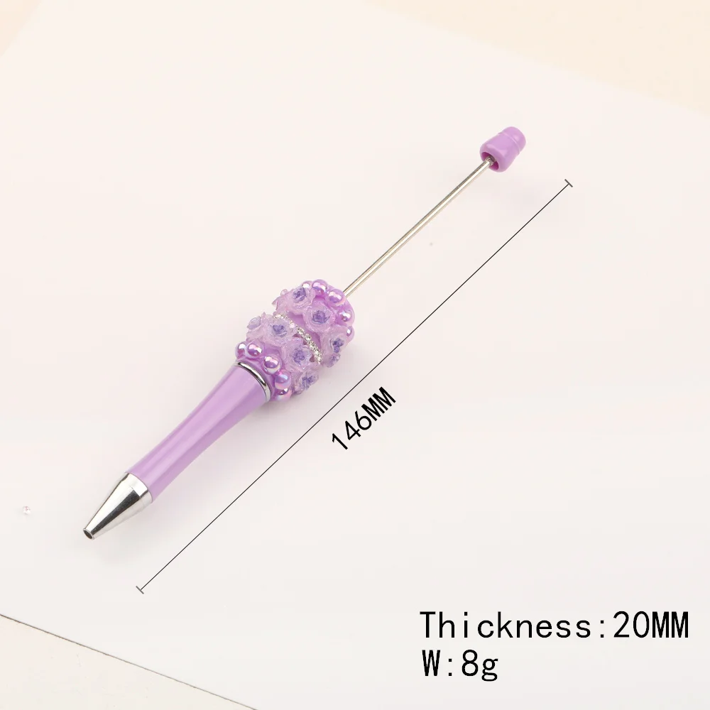 Cordial Design 20Pcs 20*146MM Jewelry Findings & Components/Beadable Pen Findings/Cute Plastic Pens/DIY Beaded Pen #16369 - cordial