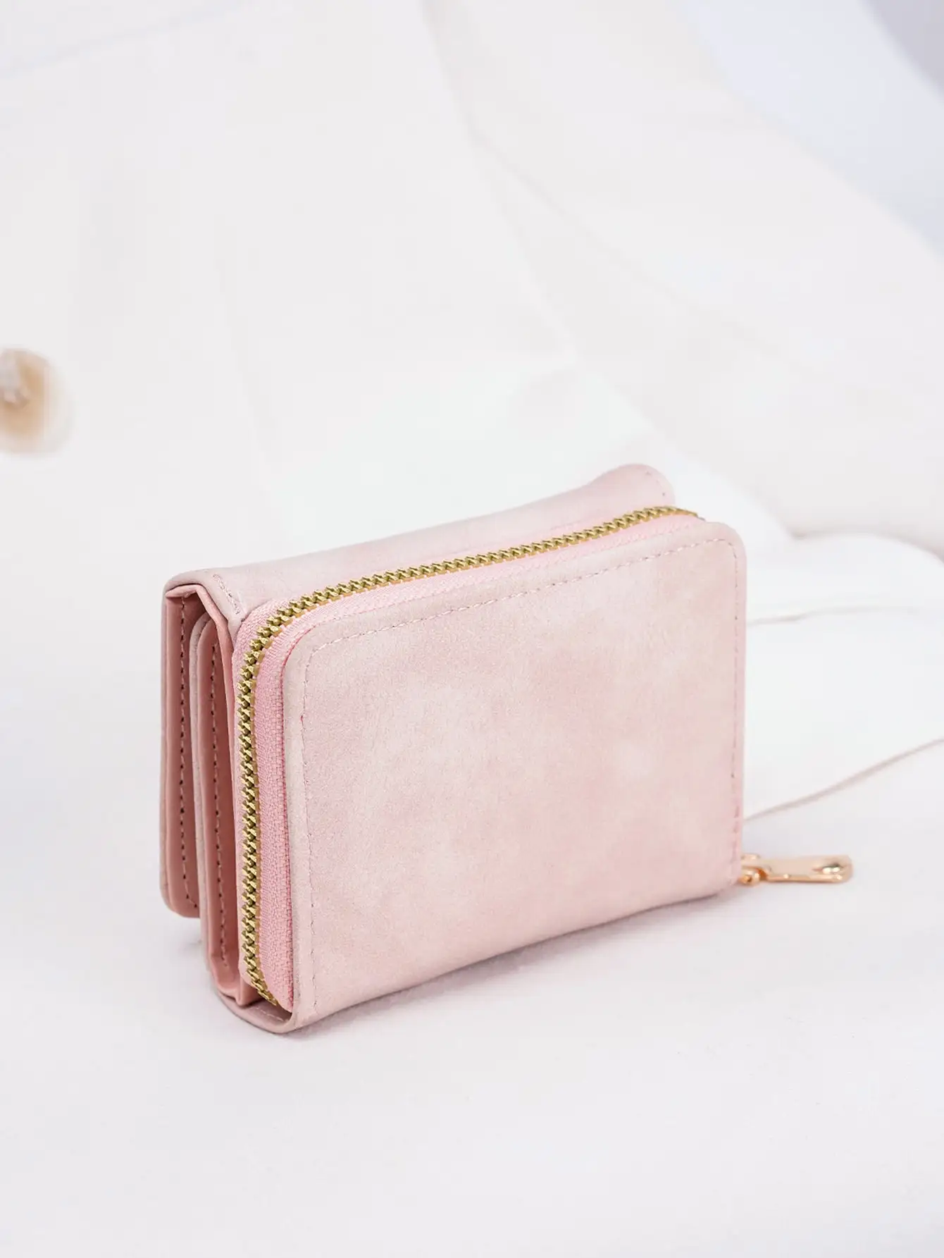Ladies' Short Wallet Suitable For Work Business ID Card Credit Card 1pc For Christmas Gift Young Girls Women White-Collar women wallet card wallet