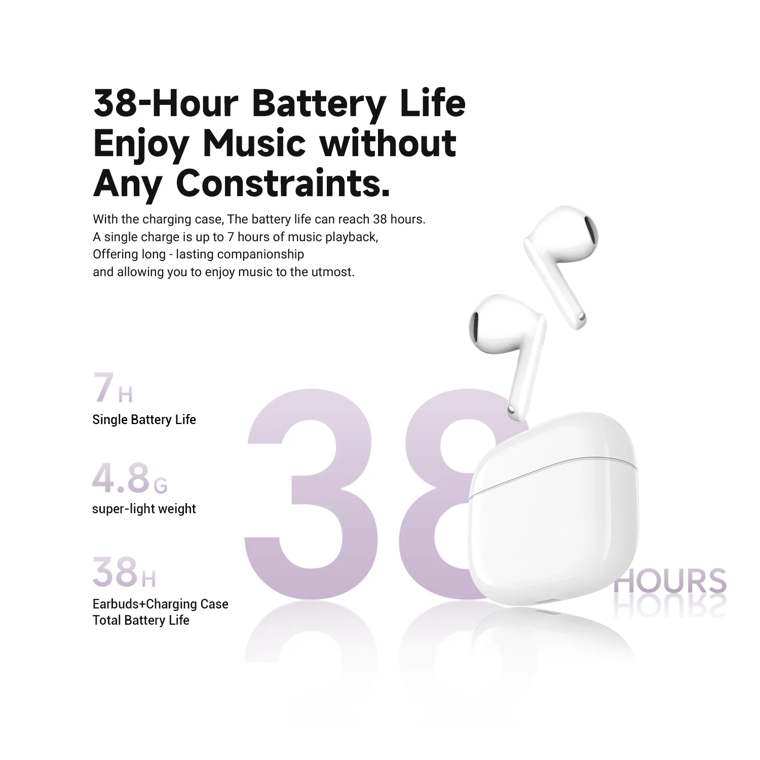 Honor X7e Active Earbuds Image 3