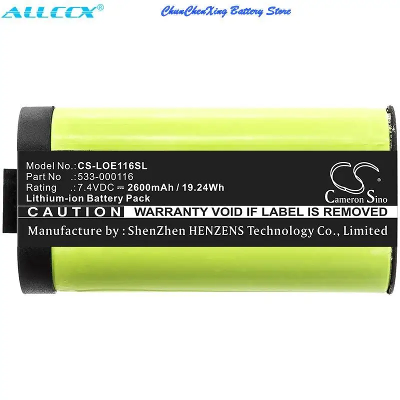 dyson battery replacement Cameron Sino 2600mAh/3400mAh Battery 533-000116, 533-000138 for Logitech S-00147, UE MegaBoom small button batteries