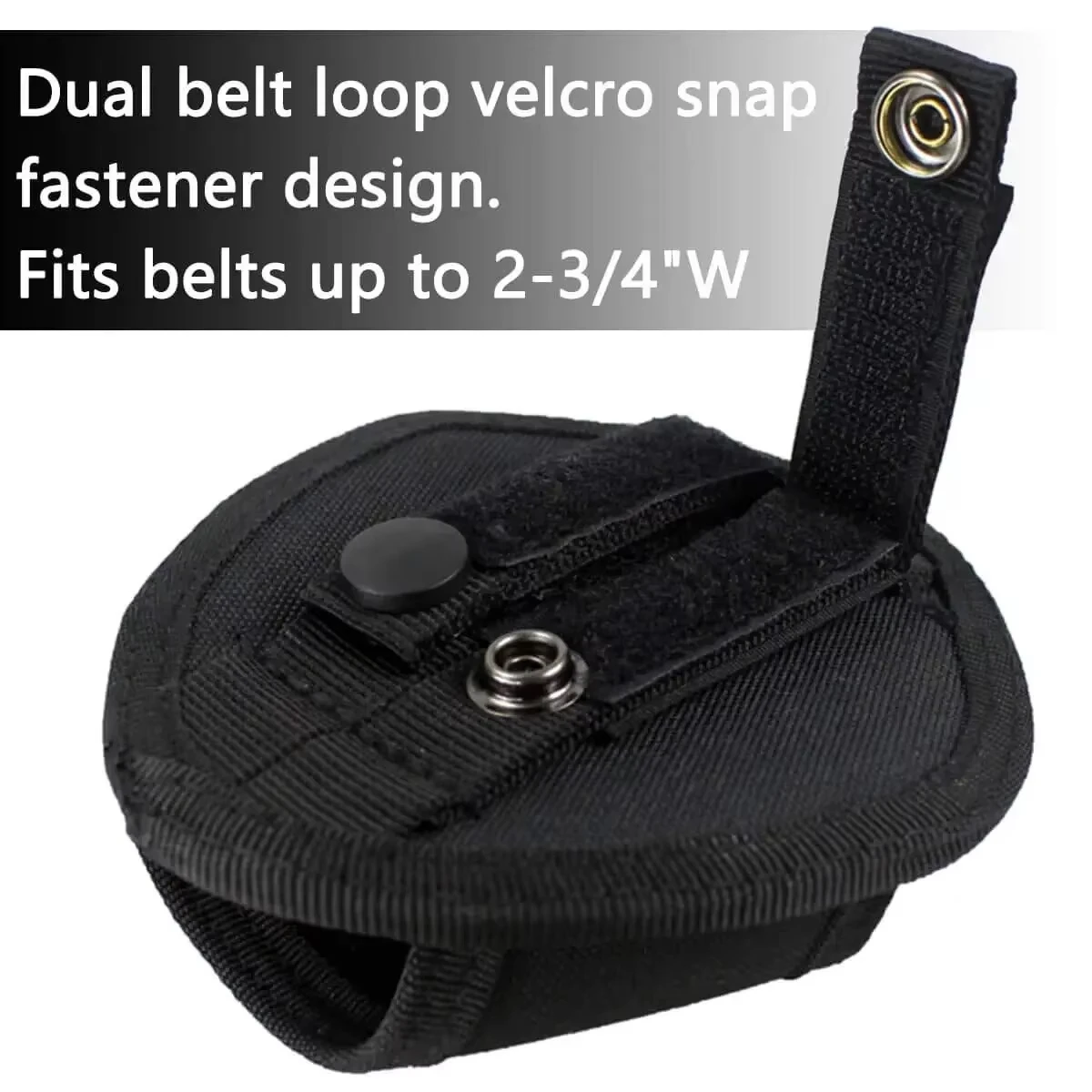 Tactical Handcuff Case Officer Waist Pockets Security Accessories Bag fits 2inch Duty Belt Open Top Quick Pull tactical pouch