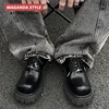 Design Star Cleanfit Derby Shoes for Men IG Trendy Irregular Head Thick Bottom Casual Commuter Leather Shoes 2
