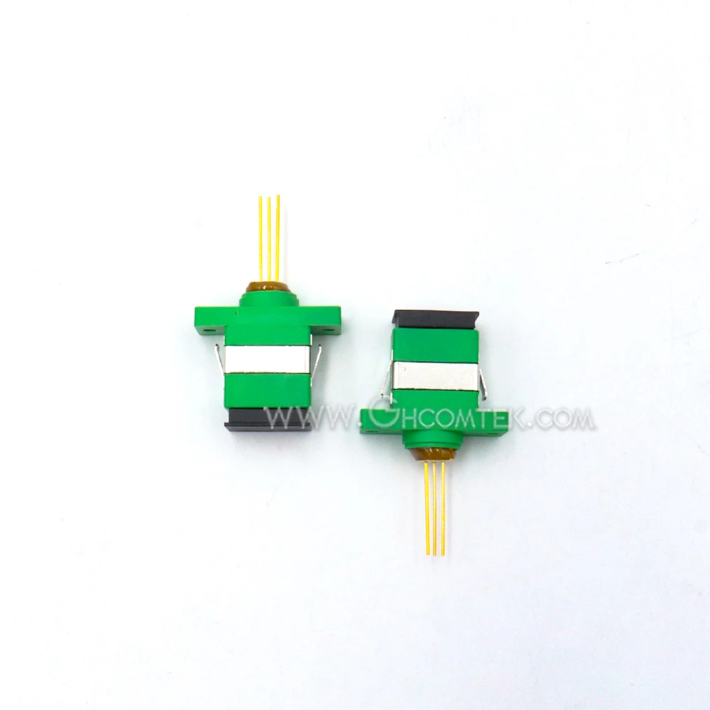 PIN diode with plastic receptacle