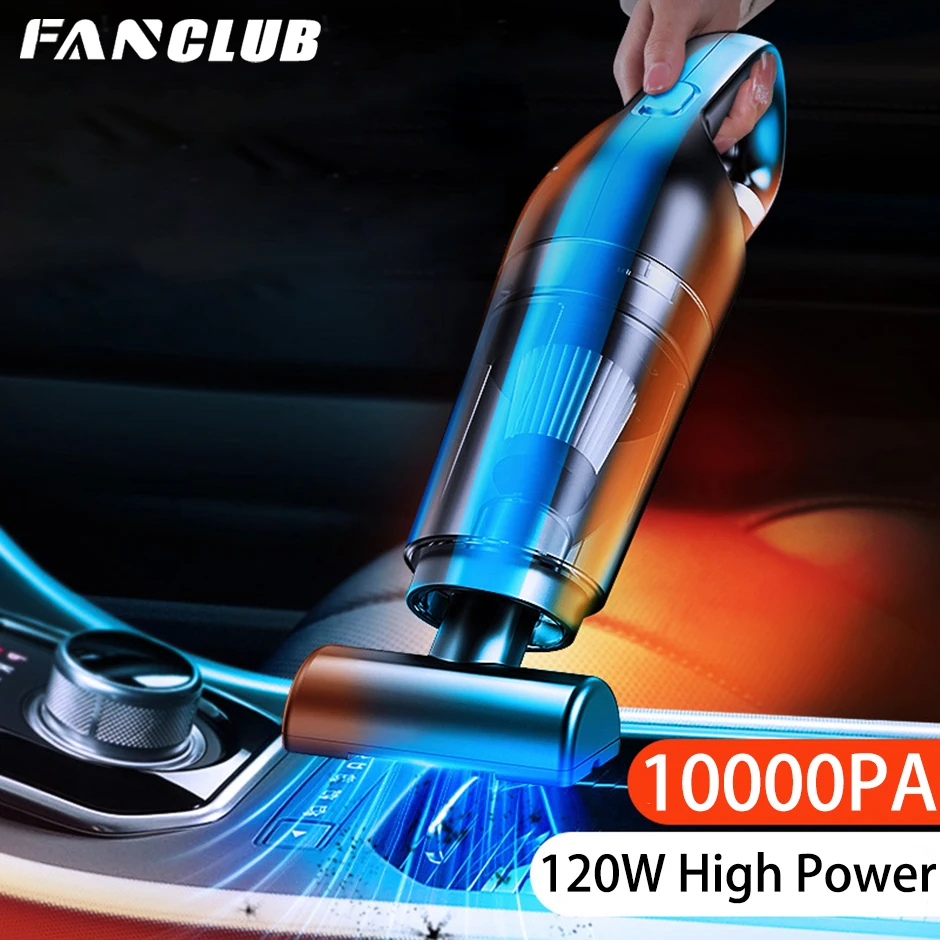 

Автомобильный беспроводной пылесос, 10000 па, 120 Вт