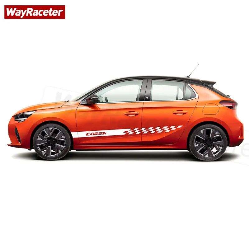 4 Stuks Auto Rvs Instaplijsten voor Opel Corsa F 2019-2023,RVS Auto Kick Plaat Instaplijsten Scuff Plaat,Rvs Protector Strips,Rvs Auto Drempel Kick Platen
