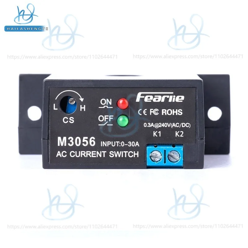 Current sensing monitoring mutual inductance module overload protection alarm linkage control switch sensor normally open M3050