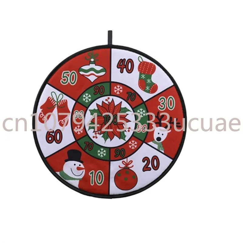 

New Merry Ornaments Xmas Children's Games Darts Board Gifts Christmas Toys Party Supplies Give Halloween Gifts