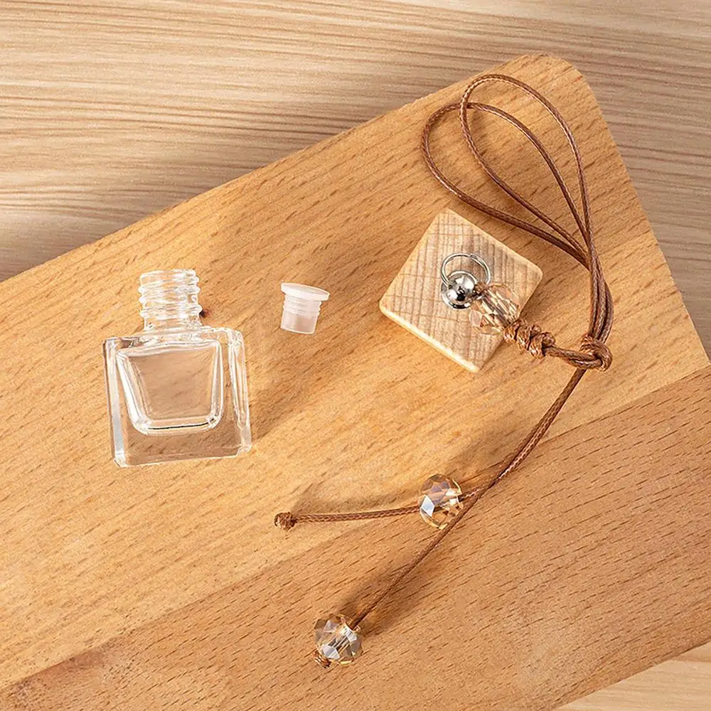 Auto Aromatherapy Bottles Empty Refillable Glass Diffuser Containers Home Aromatherapy Products For Schoolbag Washroom Car